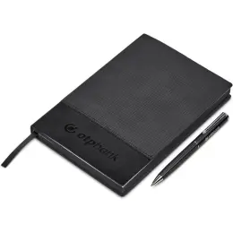 Alex Varga Carralis Soft Cover Notebook & Pen Set Branded